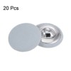 Unique Bargains Metal Shank Round Cloth Covered DIY Sewing Buttons 20 Pcs - 3 of 4
