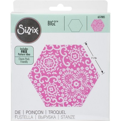 Sizzix Bigz Dies-Hexagon 2-1/4" Sides