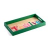 Shiraleah Green 18" Rectangle "Festive" Tray - 2 of 4