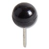 U Brands Fashion Sphere Push Pins Plastic Assorted 7/16" 200/Pack 3084U06-24 - 2 of 4