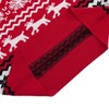 BLUEMING Mens Christmas Sweater Pullover Ugly Festive Crew Neck Sweater with Snowflakes Pattern Holiday Sweater - 4 of 4