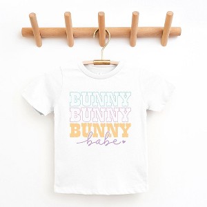 The Juniper Shop Bunny Babe Cursive Toddler Short Sleeve Tee - 1 of 2
