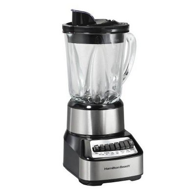 Hamilton Beach 14function Blender 54221: 700W Kitchen Blender with Glass Jar, 40oz Capacity, 14 Speeds, Dishwasher-Safe Parts