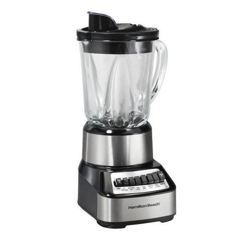 Hamilton Beach 2-in-1 Blender and Chopper Black-SS