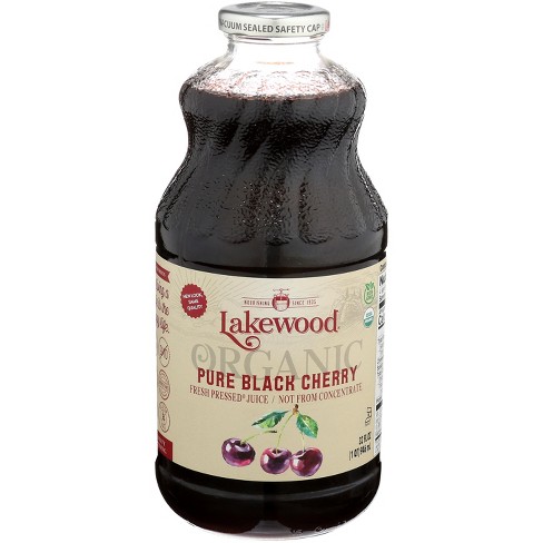 Lakewood Organic Pure Black Cherry Juice - Case of 6 - 32 fl oz - image 1 of 1