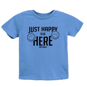 The Juniper Shop SmileyWorld Just Happy To Be Here Youth Short Sleeve Tee - 1 of 4