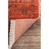 Nuloom Alethia Herati Fringe Vintage Indoor Area Rug - Orange 3' x 5' - 4 of 4