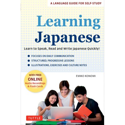Learning Japanese - by  Emiko Konomi (Paperback)