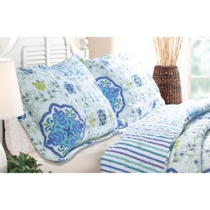 Greenland Home Fashions 1210CKS Esprit Capri King Sham, 20x36 Inches - 1 of 1