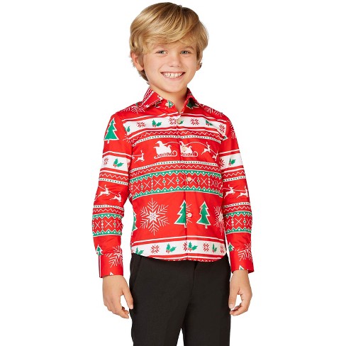 Target boys cheap christmas shirt