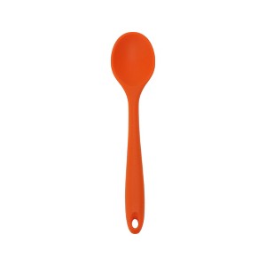 Unique Bargains Spoon Hand Wash Only Small Mixing Spoon Silicone 8.1" 1 Pc - 1 of 4