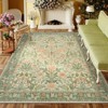 Lahome GST Morris Butterfly Full Coverage Short Pile Velvet Rectangular Indoor Area Rug - 2 of 4