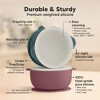 2-Pack Prep Baby Bowls with Suctions & Lids, Silicone Bowls for Baby Boy, Girl, Toddler Suction Bowl, Kids Bowl BPA-Free - 2 of 4