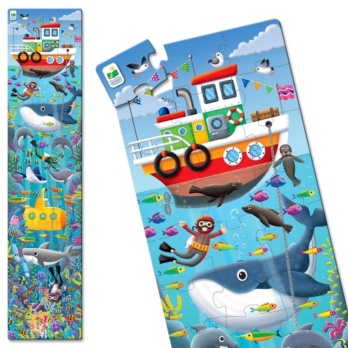 Ocean Jigsaw Puzzles 123 - Fun Learning Puzzle Game for Kids