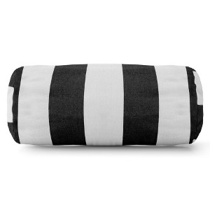 Majestic Home Goods,Bolster Pillow Vertical Stripe Burnt - 1 of 4