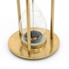 TopComfy Decorative Object Aluminium Frame Sand Timer Hourglass for Elegant Home Office Decor, Gold, 6.25"*6.25"*11.5" - 4 of 4