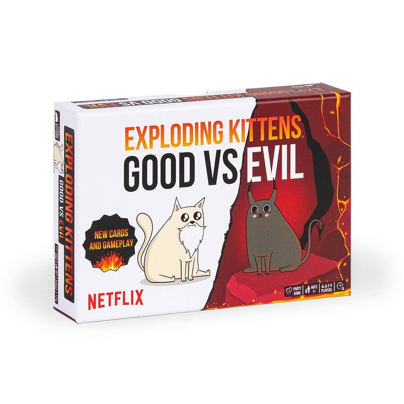 Exploding Kittens Good vs Evil Game, 1 of 9