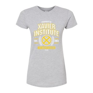 Women's - Marvel - X-Men Property Of Xavier Institute Fitted Graphic T-Shirt - 1 of 3
