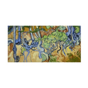 Trademark Fine Art -Van Gogh 'Tree Roots' Canvas Art - 1 of 4