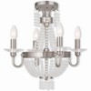 Livex Lighting Valentina 4 - Light Chandelier in  Brushed Nickel - 3 of 3