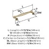 Amerock Enlivity Pull for Cabinets, Drawers, and Furniture - 3 of 4