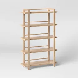 68" Hertford 5 Shelf wood Bookcase - Threshold™