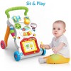 Swtroom Baby Push Walker Sit to Stand Toddler Learning Walking Toys for 6 12 24 Months - 4 of 4