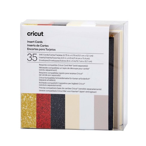 Cricut Cutaway Cards Double Pastel Sampler S40 Bundle 4.75in x