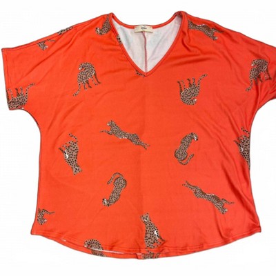 Women's Wo's Cheetah Top - entro