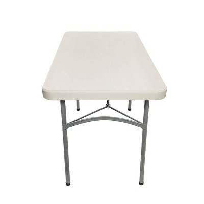 Baldwin 48'' Grey Plastic and Steel Folding Table