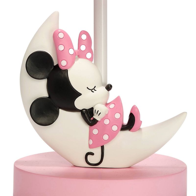 Lambs &#38; Ivy Minnie Mouse Lamp with Shade (Includes CFL Light Bulb), 2 of 4