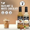 Syruvia Coffee Flavors Variety Pack: Hazelnut & White Chocolate 25.4 fl oz Syrup - 2 of 4