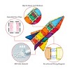 PICASSO-TILES Magnetic Tiles for Kids, 36PCS Magnet Rocket Set, Construction STEM Building Blocks Educational Toy - 3 of 4
