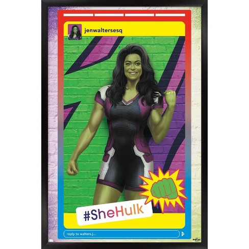 Marvel Studios' She-Hulk: Attorney at Law (Paint Streak Poster