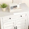 3 Tier Adjustable Shelf Organiser with 7 Gear Storage Cabinets for Kitchen Dining Room - 3 of 4