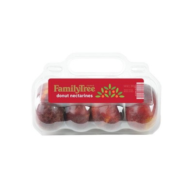 Family Tree Farms Donut Yellow Nectarines - 14oz