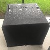 Akefit Heavy Duty Waterproof Black Square Fire Pit Cover with Ventilation Window and Adjustable Drawstring - 2 of 4