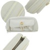 Unique Bargains Pencil Case Large Capacity Buttons Design for Office Organizer - 3 of 4