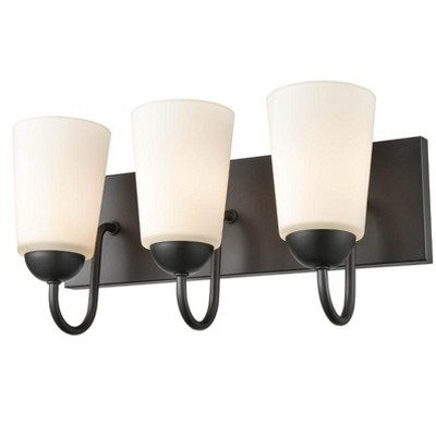 Millennium Lighting Ivey Lake 3 - Light Vanity in  Matte Black