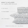 Christmas Holiday Soft Comfy 4 Piece Bed Sheet Set, Winter Prints - Becky Cameron - 4 of 4