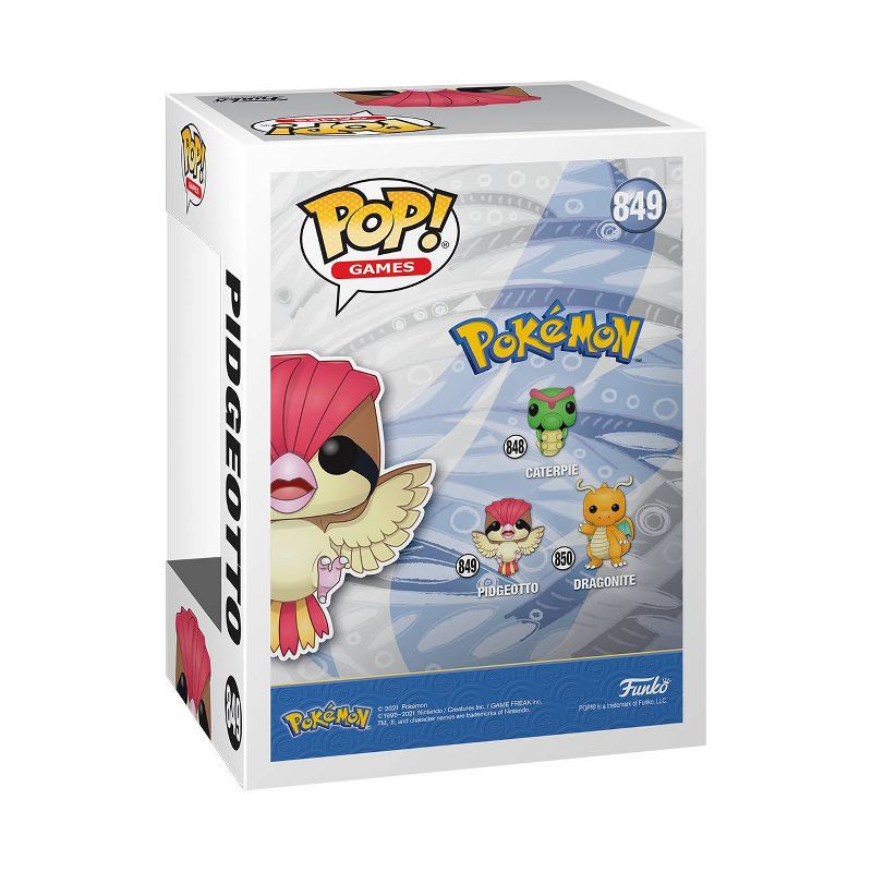Funko POP! Games: Pokemon - Pidgeotto, 3 of 4
