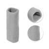 Unique Bargains Sweat Absorbing Cotton Yarn Latex Wrist Sweatbands Wrist Band 3.15"x5.91" 1 Pair - 3 of 4