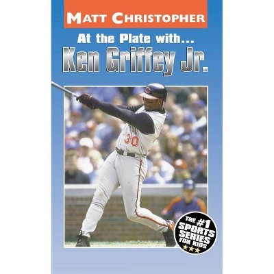 At the Plate With...Ken Griffey Jr. - (Matt Christopher Sports Bio Bookshelf) by  Matt Christopher & Glenn Stout (Paperback)