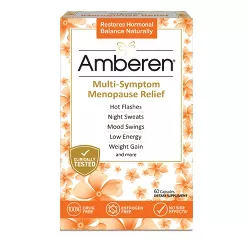 Amberen Menopause Relief Dietary Supplement Capsules - 60ct