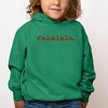 The Juniper Shop Falalala Puff Print Toddler Graphic Hoodie - 2 of 3