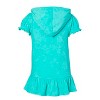 Sportoli Beach Coverups for Girls Swimsuit Cover Up Cotton Terry Hood Swim Robe Swimwear - 2 of 3