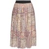 Women's Pleated Boho Midi Skirt - LASCANA - 2 of 4