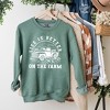 Simply Sage Market Women's Graphic Sweatshirt Better On The Farm Truck - 3 of 3