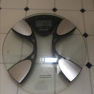 Escali Digital Glass Body Fat, Water and Muscle Mass Scale