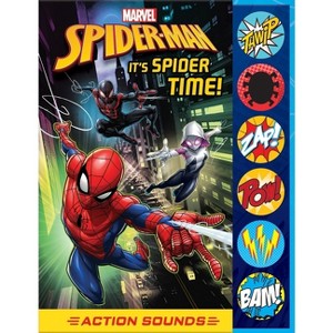 Marvel Spider-Man: It's Spider Time! Action Sounds Sound Book - by  Pi Kids (Mixed Media Product) - 1 of 1
